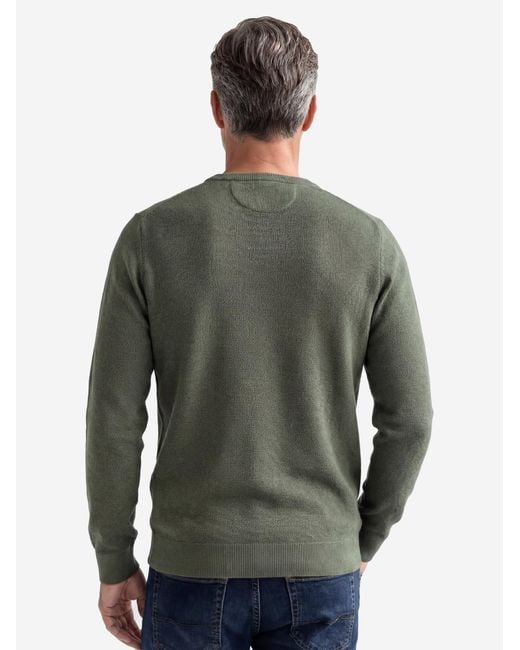 Lerros Pullover Basic in Green für Herren