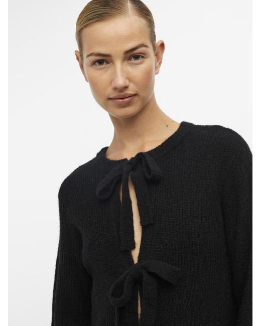 Object Black Strickjacke Parvii