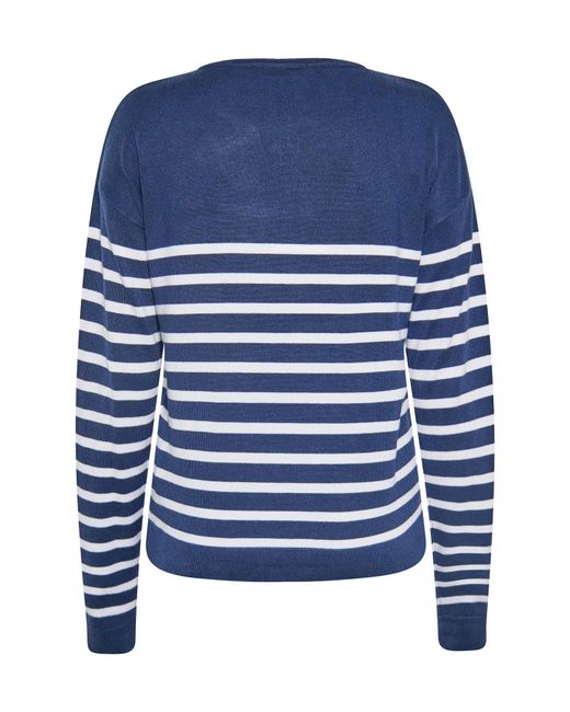 SANIKA Blue Pullover