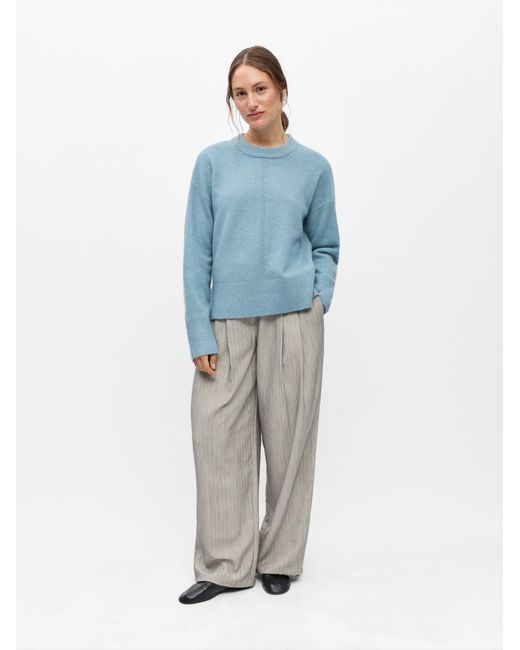 Object Blue Pullover Objjuno
