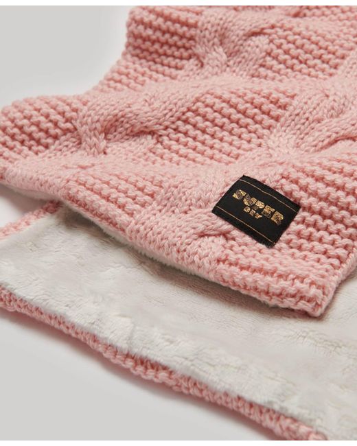 Superdry & Co Pink Schal