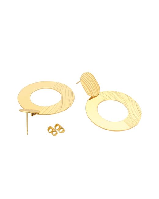faina Metallic Ohrringe