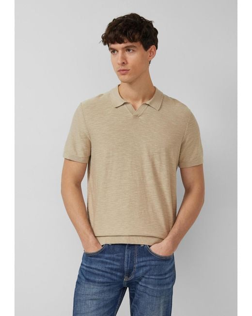 S.oliver Strickpullover in Natural für Herren