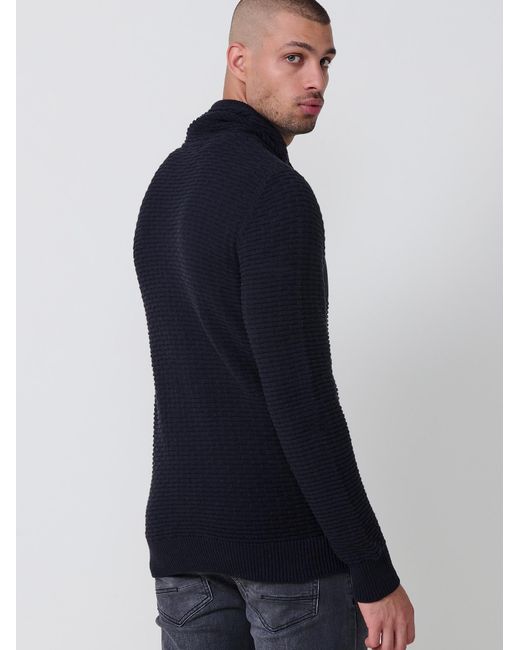 Koröshi Strickpullover in Blue für Herren