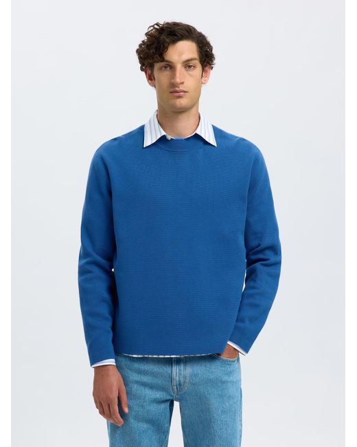 SELECTED Pullover in Blue für Herren