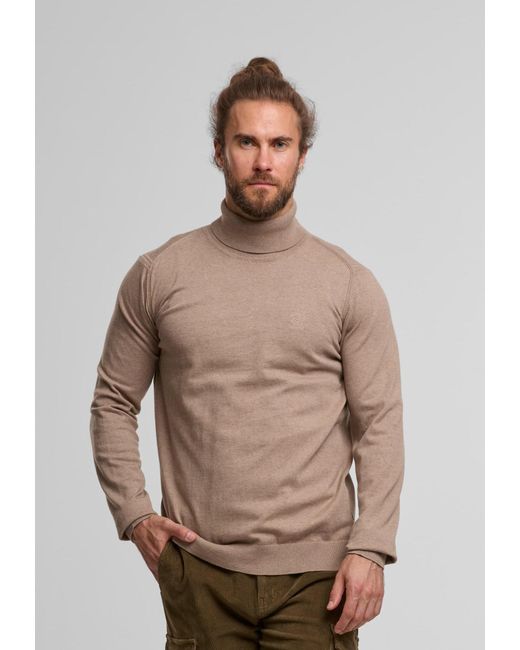 INDICODE Pullover Van Paul in Brown für Herren