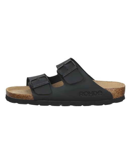 Rohde Black Pantolette