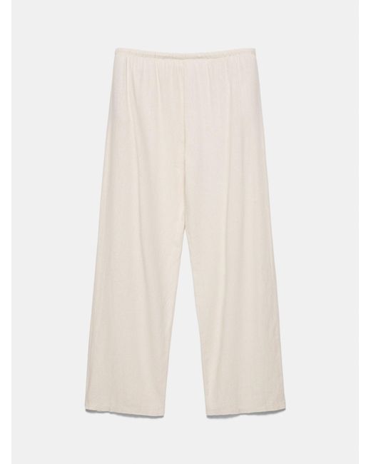 Pull&Bear White Hose Pacific