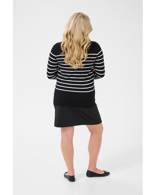 Kaffe Black Pullover Lizzy