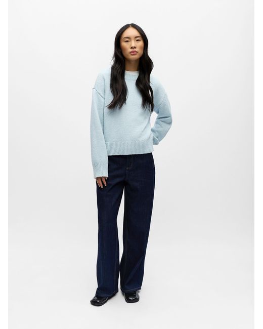 Object Blue Pullover Objsima