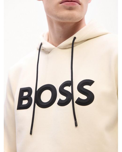 Boss Sweatshirt Soody Zone 10 in White für Herren