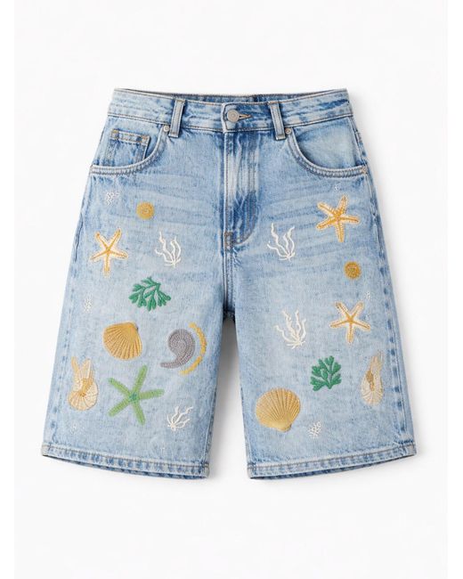 its basic Blue Its Basic Jeans Bermuda Denim Short