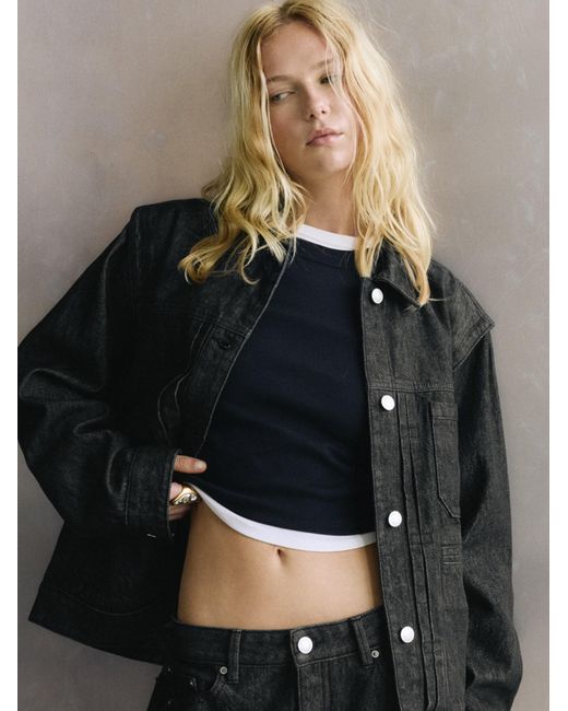 Pull&Bear Blue Jacke