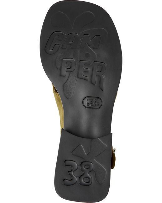 Camper Black Sandale 'Dana'