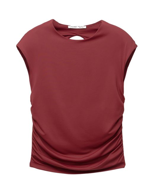 Pull&Bear Red Top