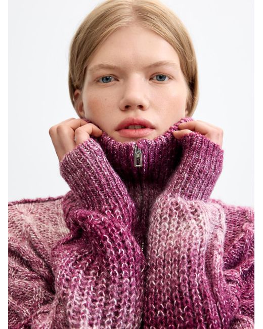 Desigual Pink Pullover