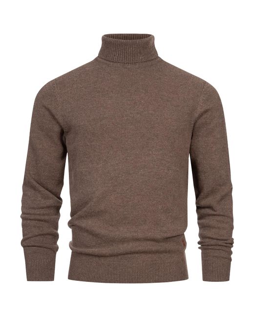 INDICODE Pullover Inmargous in Brown für Herren