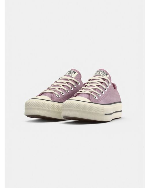 Converse Pink Sneaker Ctas Lift Ox