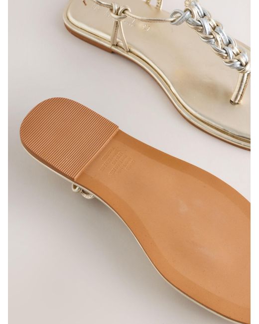 Next White Sandalen