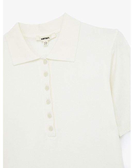 Koton White Pullover