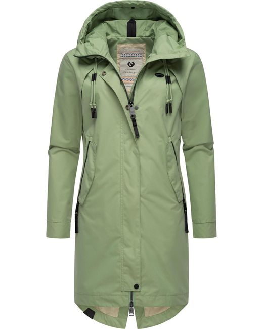 Ragwear Green Funktionsmantel 'Rejany'