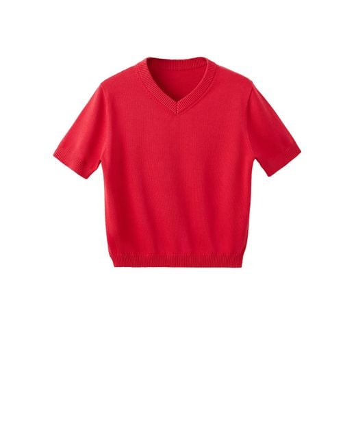 Mango Red Pullover Valen