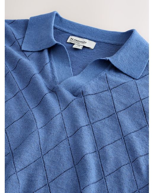 Next Pullover N. Premium Trophy in Blue für Herren