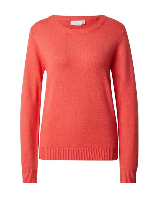 Vila Red Pullover Viril