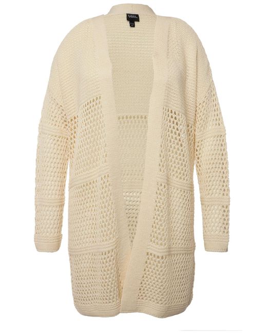 Ulla Popken Natural Strickjacke