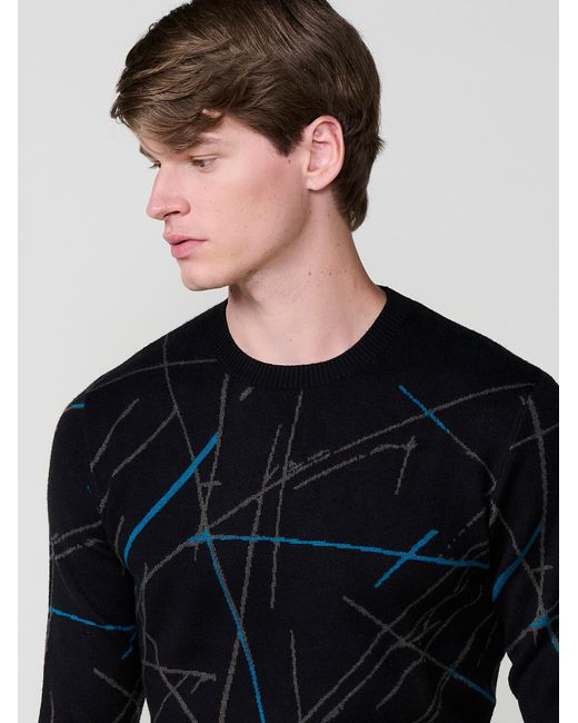 Koröshi Pullover in Blue für Herren