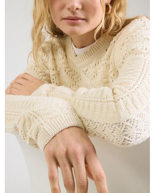 Vila White Pullover Vininia