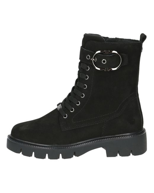 Caprice Black Schnürstiefelette
