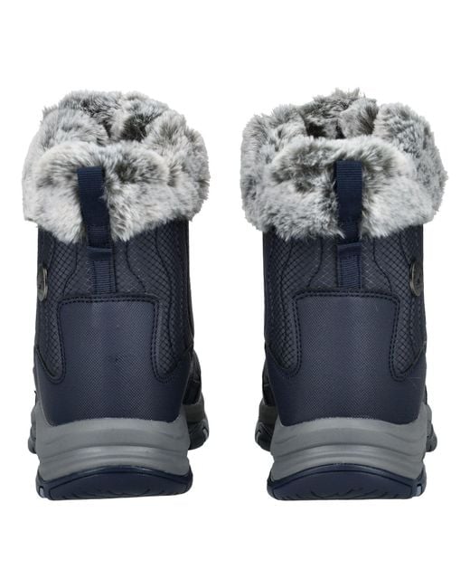 Skechers Blue Schnürstiefelette