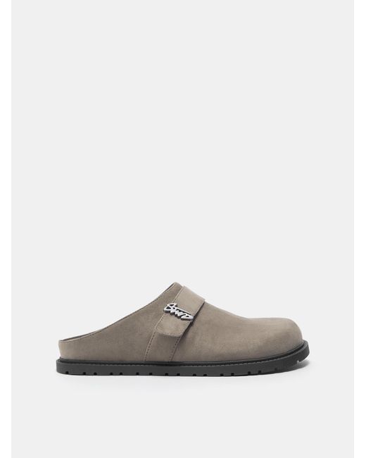 Pull&Bear Pantolette Stwd in Gray für Herren