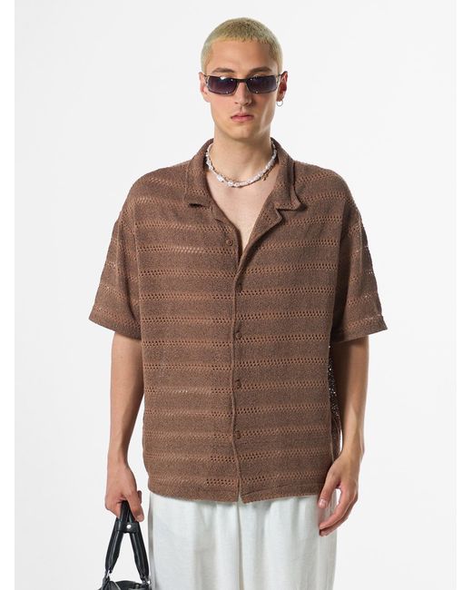 VAMOS CLO Hemd in Brown für Herren