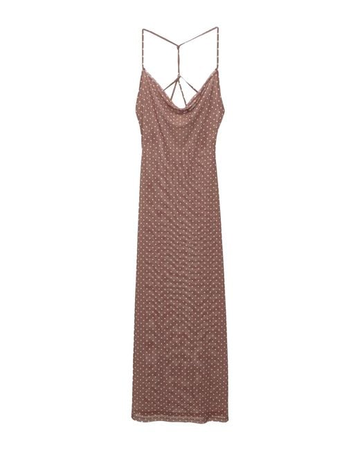 Pull&Bear Brown Kleid