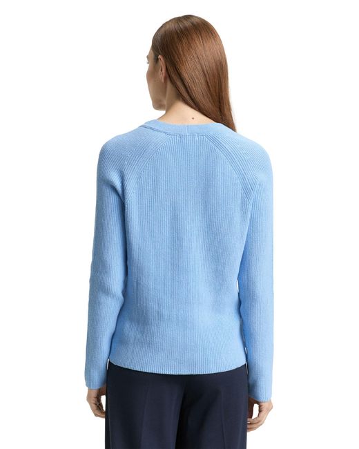 Tom Tailor Blue Pullover