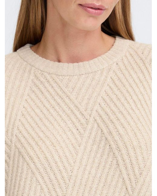 Oxmo White Strickpullover Oxibomma