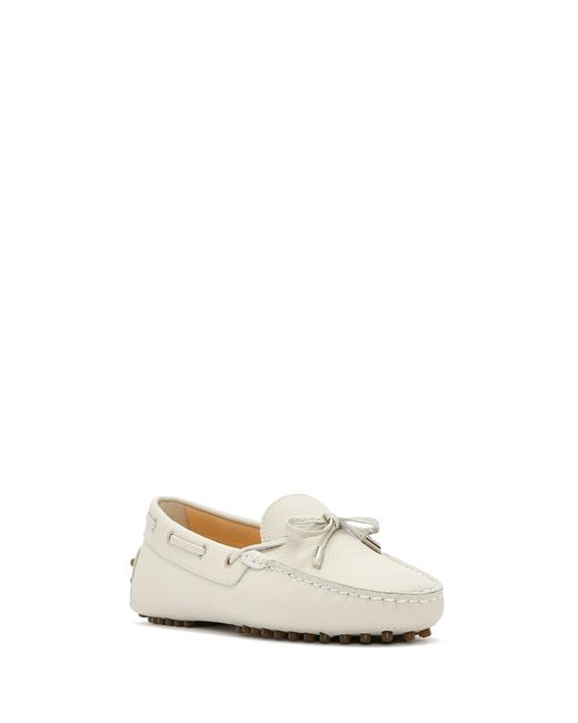 Derimod White Loafers