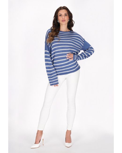 faina Blue Pullover