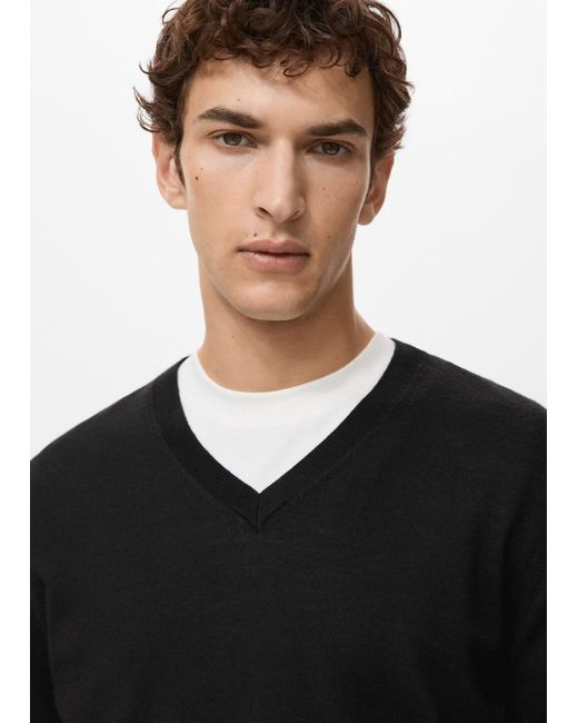 Mango Pullover Willyv in Black für Herren