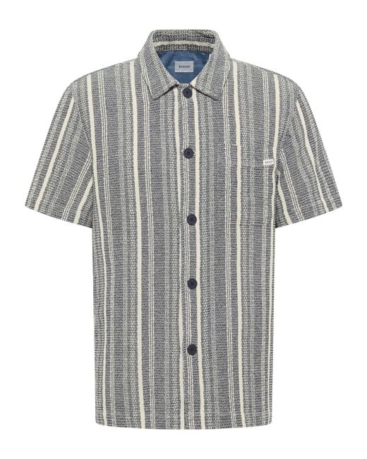 Mustang Hemd Holiday in Gray für Herren