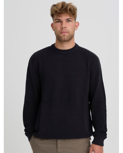 Solid Pullover Valencia in Blue für Herren