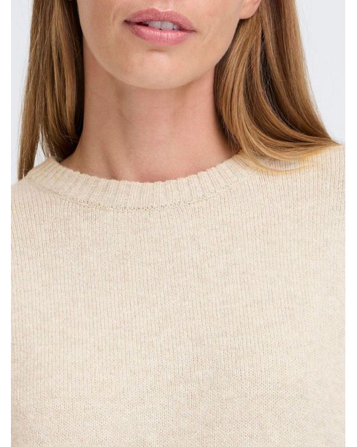 Oxmo White Strickpullover Oxicomos