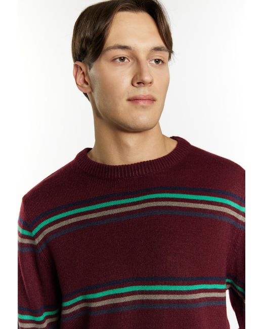Mo Pullover Rovic in Red für Herren