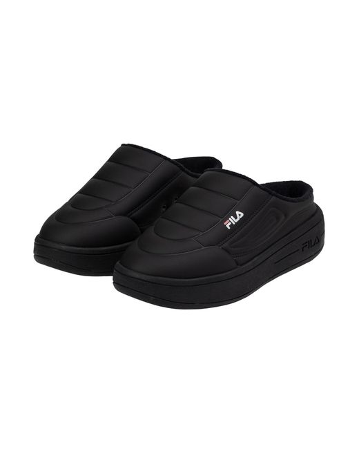 Fila Black Pantolette Superbubble