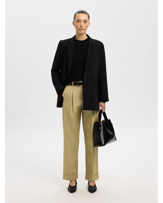 SELECTED Black Pullover Slfshirley