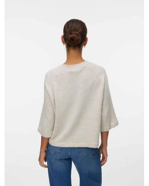 Vero Moda White Pullover Vmlefile