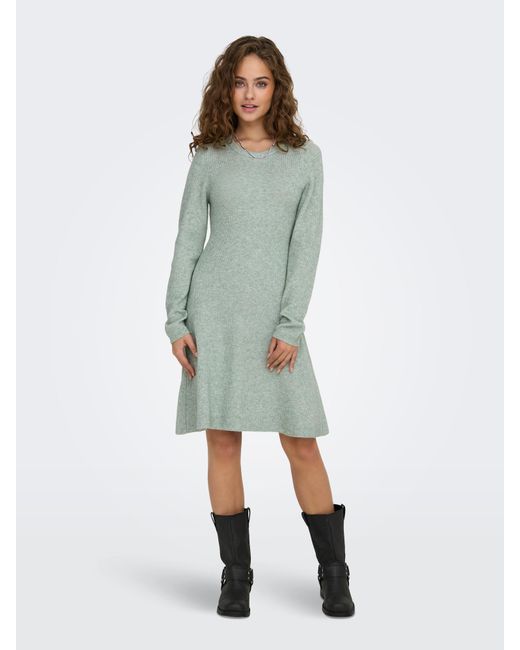 ONLY Green Kleid