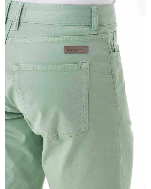 ORGANICATION Shorts in Green für Herren
